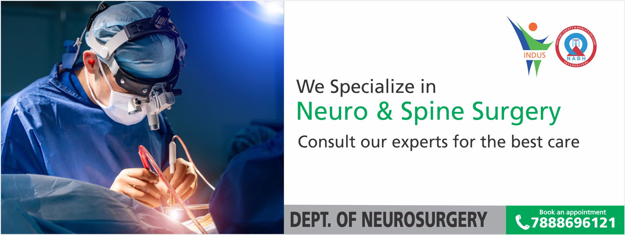 Indus Hospital neurosurgery department
