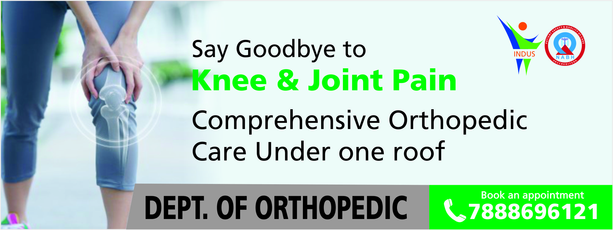 Indus Hospital orthopedics department